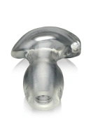 XR Brands Tunnel Plug L przezroczysty tunel analny z podświetleniem LED