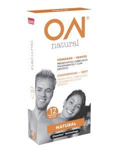 Okamoto ON Natural - Wyjątkowo elastyczna, delikatniejsza i bardziej komfortowa (12 szt.)