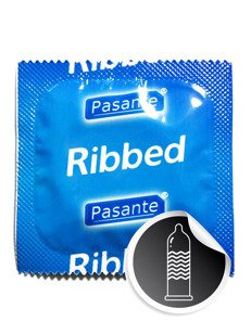 Ribbed - prążkowane (1 szt.)