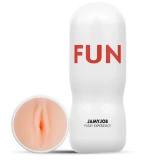 Jamyjob masturbator TPR, anatomiczny kształt, kompaktowy