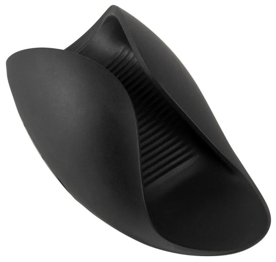 Rebel Intimate System czarny – masturbator z 10 trybami wibracji 13 cm