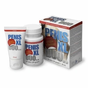 PenisXL Duo Pack – zestaw tabletek i kremu dla mężczyzn
