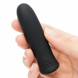 Fifty Shades of Grey Sensation Bullet – mini wibrator silikonowy, czarny