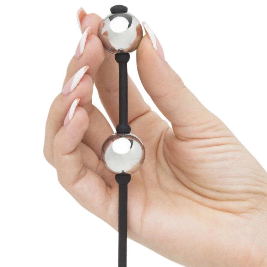 Fifty Shades of Grey Inner Goddess Mini – kulki gejszy, czarno-srebrne, 85 g
