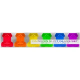 Kheper Games zestaw kieliszków Rainbow Party 6 szt. kolorowe 44 ml