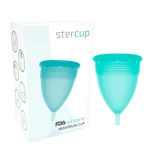 Stercup kubeczek menstruacyjny S, akwamaryna, silikonowy, 15 ml