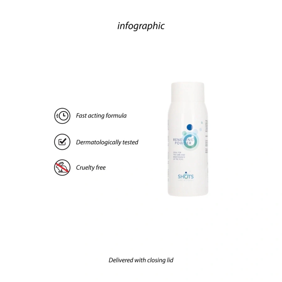 Shots Lubes proszek do pielęgnacji produktów z TPE 100 g