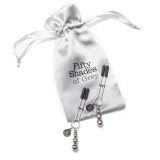 Fifty Shades of Grey The Pinch – zaciski regulowane z metalowym wykończeniem 8,3 cm