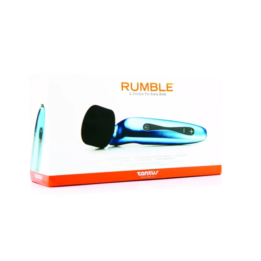 Tantus Rumble masażer bezprzewodowy 7 trybów silikonowy 21,6 cm