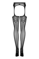 Garter Stockings S314 Czarne S/M/L Obsessive