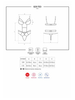 829-TED-3 body czerwone – jak milion dolarów Obsessive