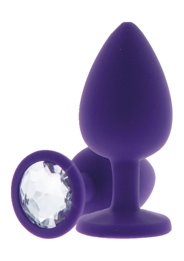 Korek Analny Toyjoy Anal Play Diamond Booty Jewel Medium Purple TOYJOY