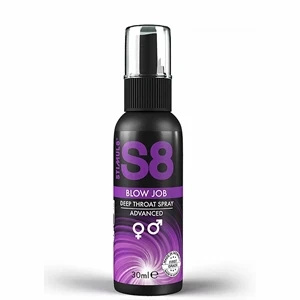 S8 Deep Throat Spray miętowy 30 ml – odświeżający spray do ust i gardła