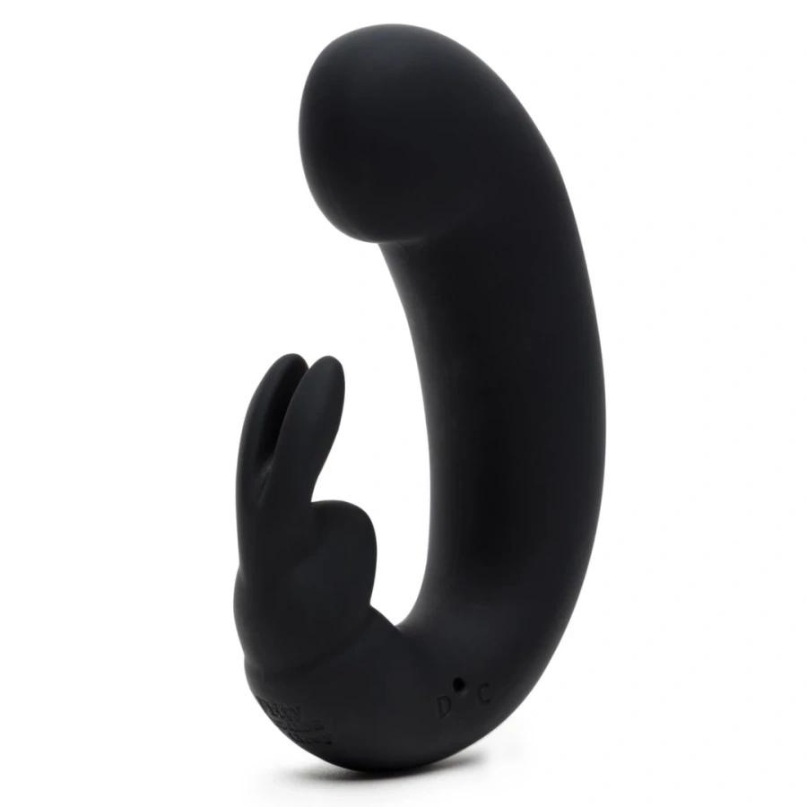 Fifty Shades of Grey Sensation G-Spot Rabbit – wibrator króliczek silikonowy, USB, czarny