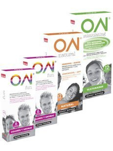 Okamoto ON - Natural/Stimulating/FUN ZESTAW 36 szt.