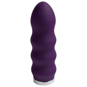 MiaMaxx Xara Sleeve Wave Purple – falista nakładka silikonowa 13,5 cm