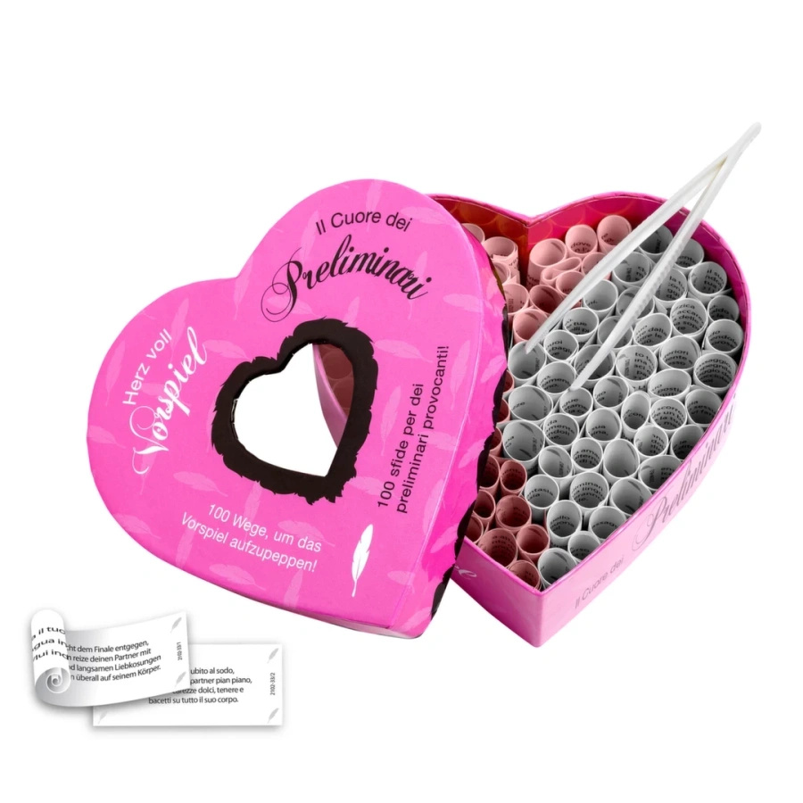MOODZZ Herz Voll Vorspiel i il cuore dei Preliminari – 100 inspiracji, DE-IT