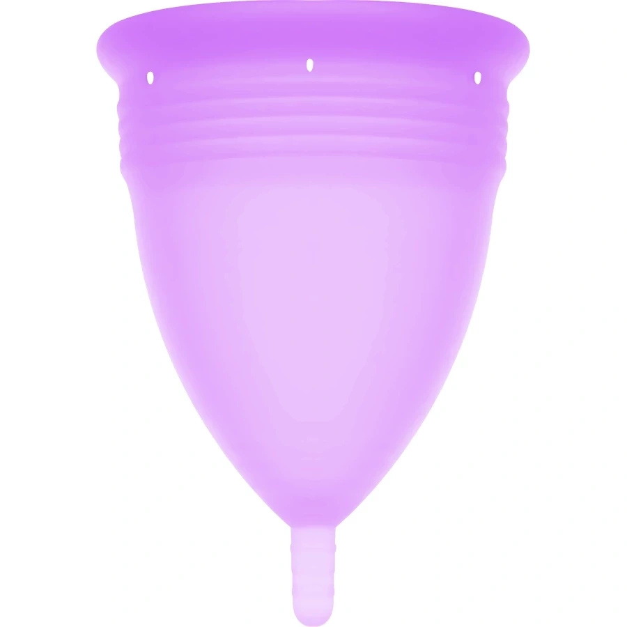 Stercup kubeczek menstruacyjny L, liliowy, silikonowy, 24 ml