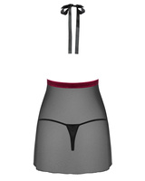 Rossita babydoll i stringi czarny - wyjątkowa noc Obsessive