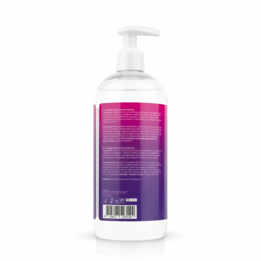 EasyGlide żel na bazie silikonu 500 ml – bezbarwny i bezzapachowy