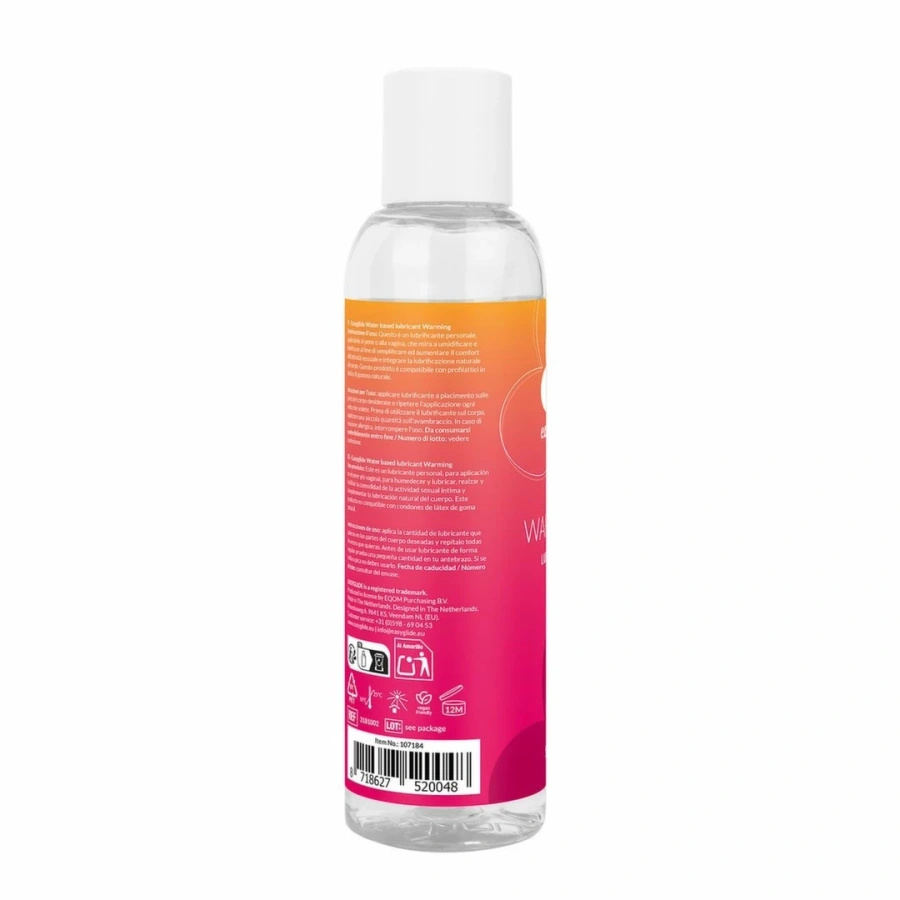 EasyGlide żel intymny rozgrzewający wodny 150 ml, kompatybilny z prezerwatywami