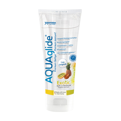 Lubrykant Wodny O Smaku Owoców Egzotycznych Aquaglide Exotic 100 Ml JoyDivision