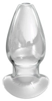 Anal Fantasy tunelowy korek analny szklany z zatyczką 12,2 cm