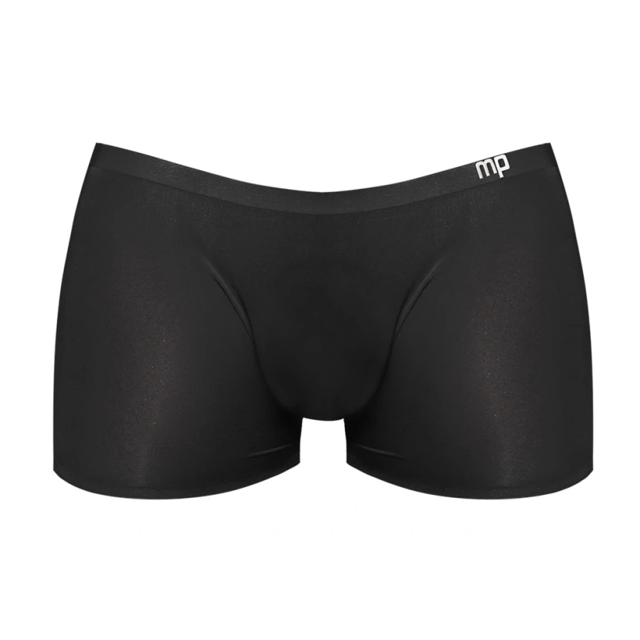 Male Power Seamless Sleek szorty męskie z niskim stanem, czarne, rozmiar S