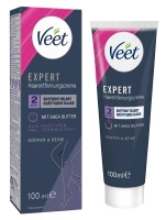 Veet EXPERT krem do depilacji ciała i nóg 100 ml, masło shea