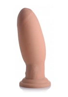 XR Brands wibrator nadmuchiwany z pilotem, 18 cm, silikonowy