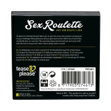 Tease and Please Sex Roulette Kiss gra dla par, 24 wyzwania, 12 x 12 cm