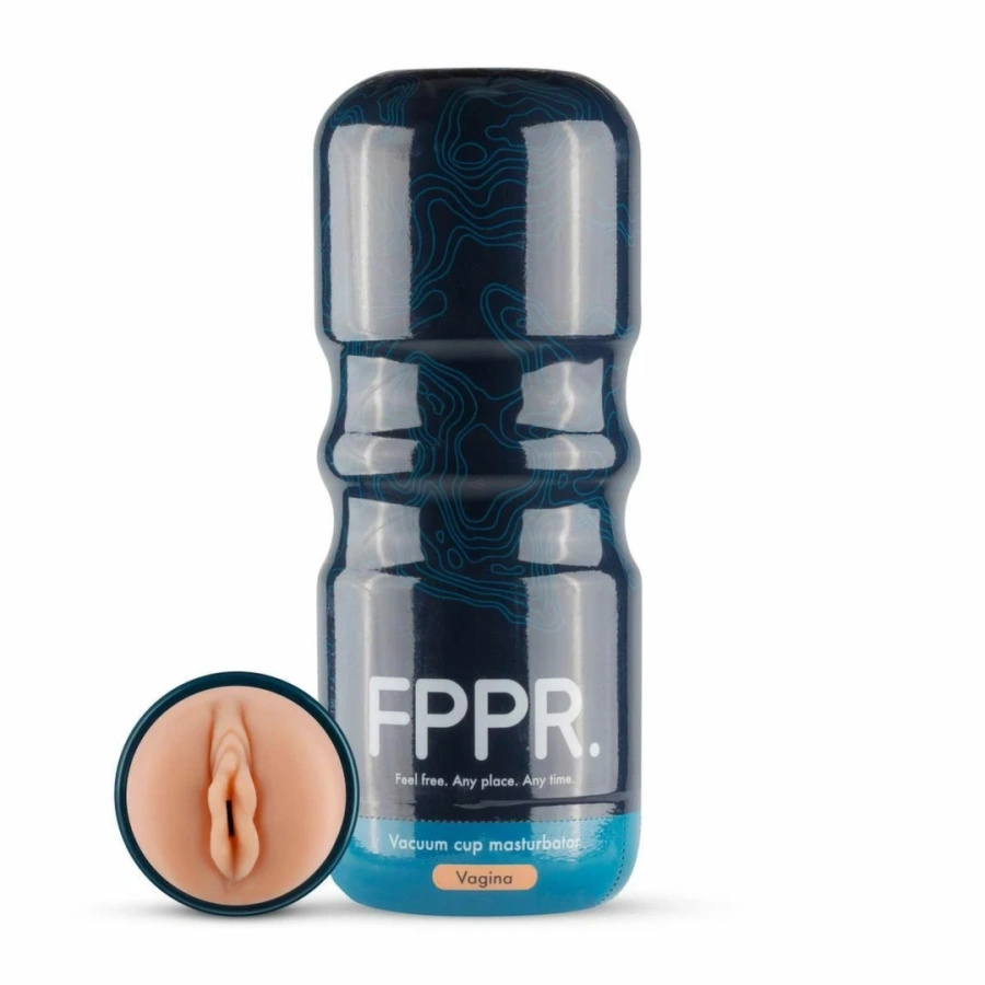 FPPR Mocha masturbator w formie kapsuły, ciemny odcień