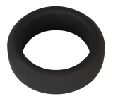 Black Velvets silikonowy pierścień anatomiczny 3,2 cm, czarny