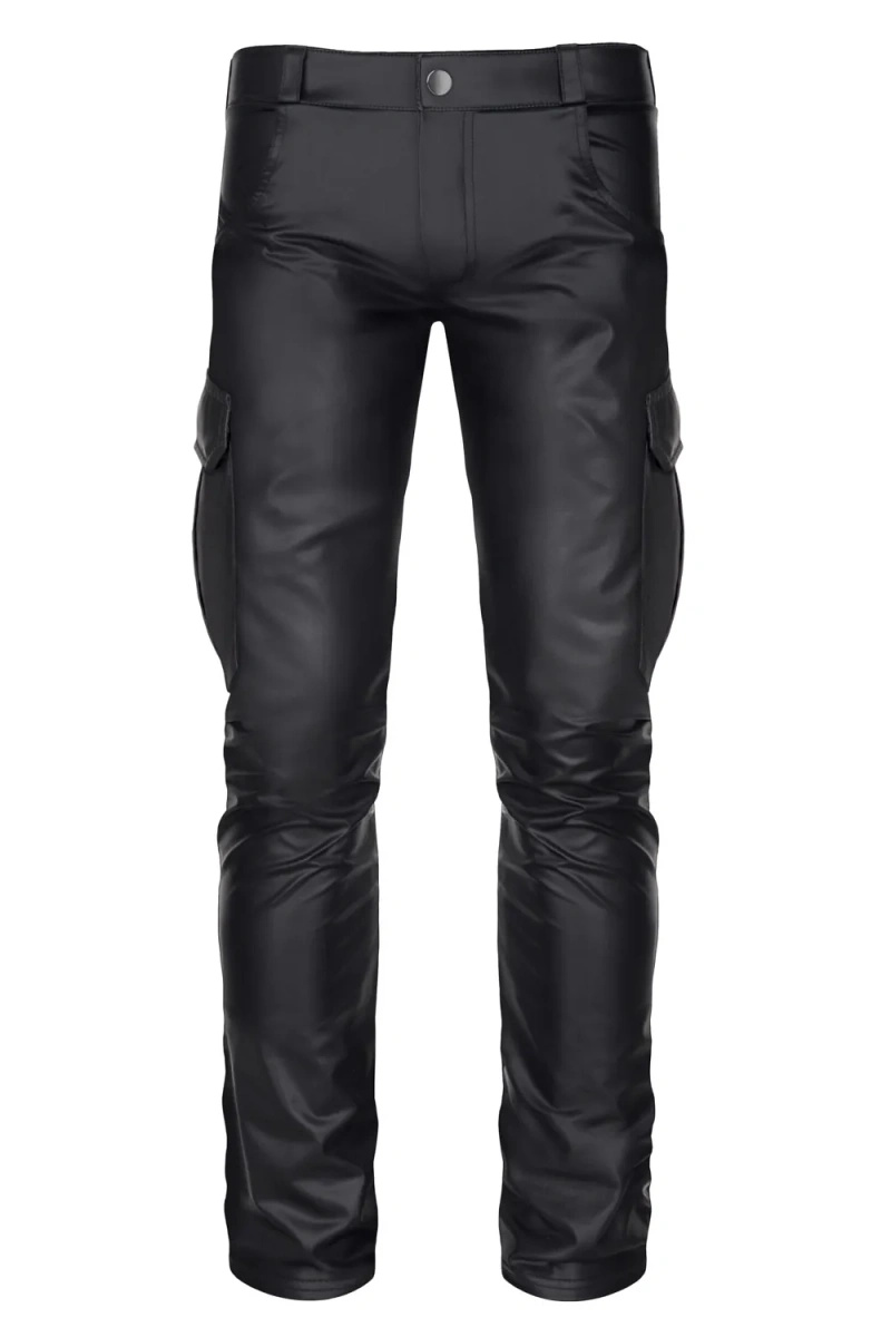 Spodnie Cargo Wetlook Matteo Czarne Regnes