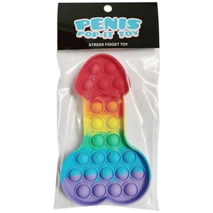Kheper Games Pop-It Rainbow antystresowa zabawka fidget, tęczowa