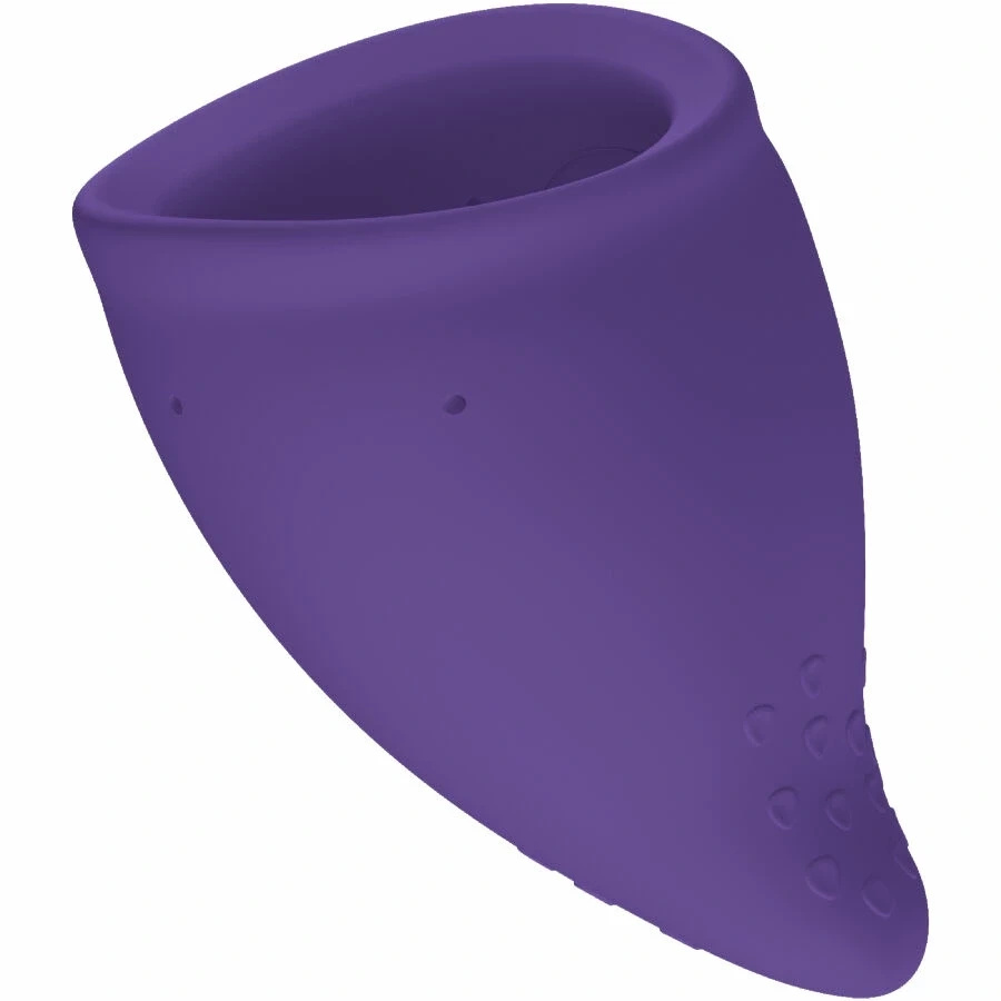 Fun Factory Fun Cup A – kubeczek menstruacyjny, czarna porzeczka, silikonowy