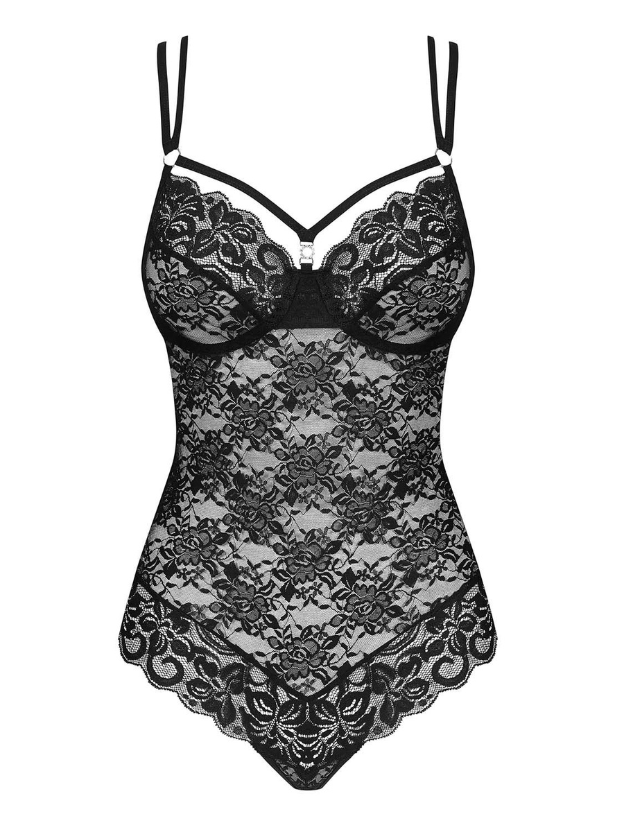 860-TED body czarne - cudowne doznania Obsessive