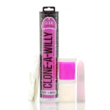 Clone-A-Willy Kit Pink Glow zestaw do klonowania świecący w ciemności z wibracją