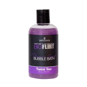 Sensuva Big Flirt Tropical Tease płyn do kąpieli z feromonami 237 ml