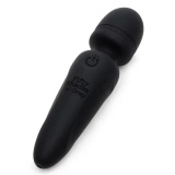 Fifty Shades of Grey Sensation Mini Wand – masażer, silikon, USB, czarny