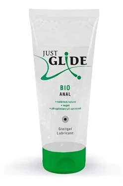 Just Glide Bio Anal żel intymny wodny 200 ml, bezzapachowy