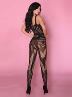 Roxette bodystocking czarne – kreacja nie z tej ziemi