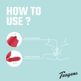 Teazers Rose masażer wielofunkcyjny z ruchomą końcówką i języczkiem