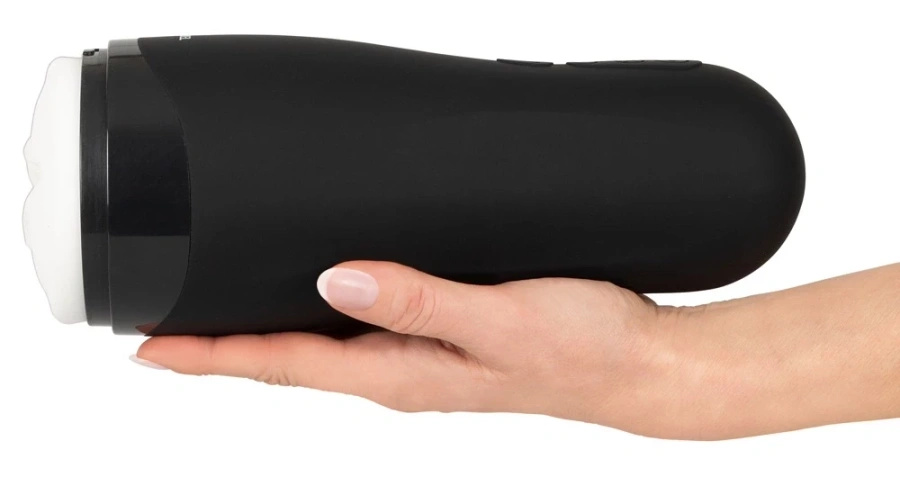 Rebel Model 3w1 – masturbator z podgrzewaniem i wibracjami, 26 cm