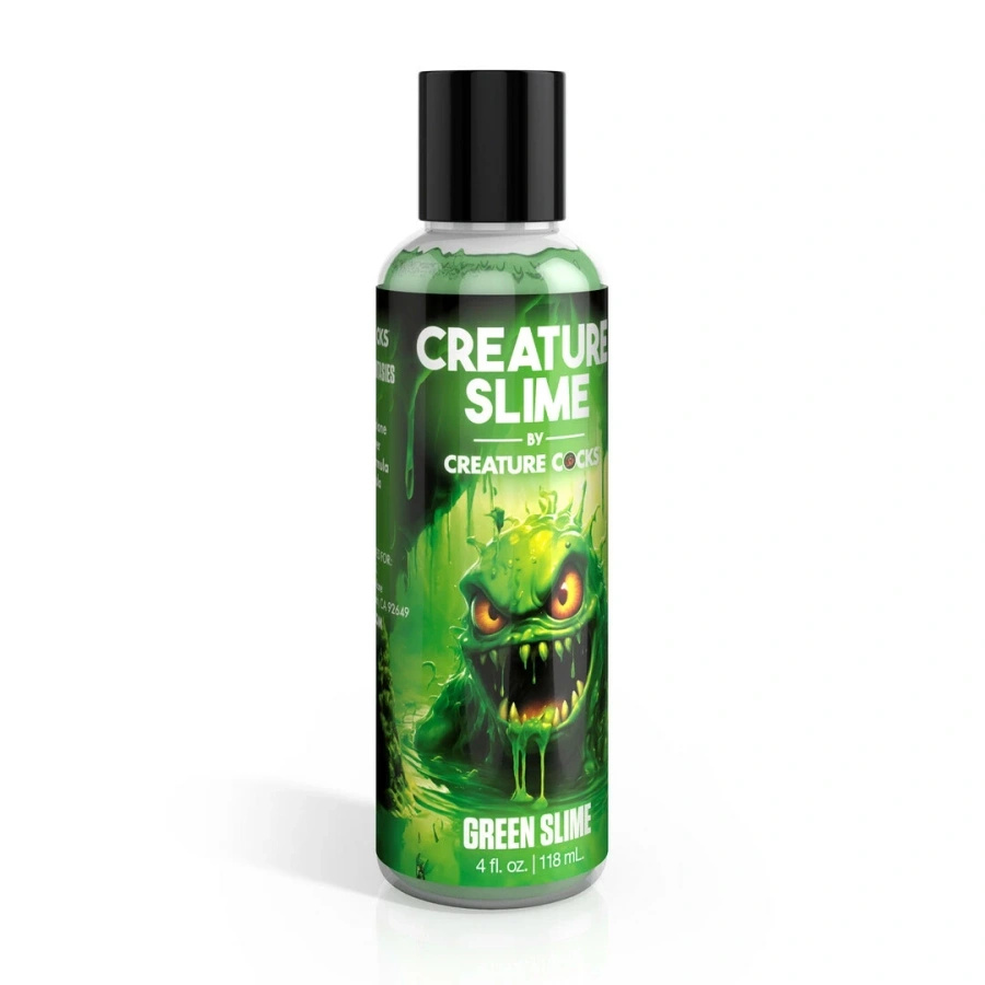 Creature Slime zielony żel intymny na bazie wody 118 ml, bez zapachu