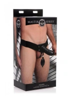 XR Brands strap-on nadmuchiwany z regulowanym paskiem, silikonowy