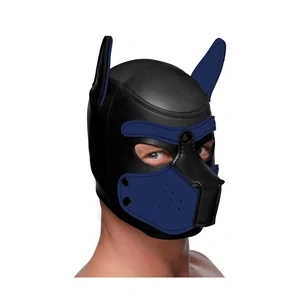 XR Brands Neoprene Hood K9 maska neoprenowa, czarna