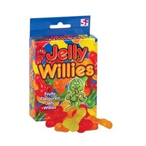 Jelly Willies kolorowe żelki owocowe 150 g w zabawnych kształtach