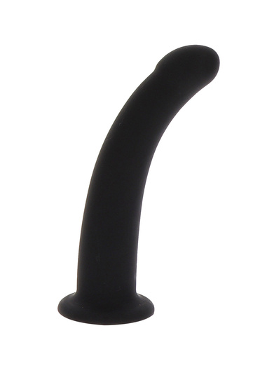 Silikonowe Dildo Strap-On Dong Black Taboom