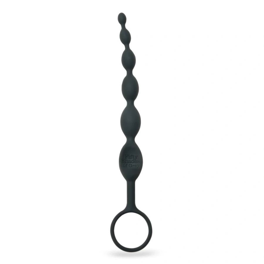 Fifty Shades of Grey Pleasure Intensified silikonowe kulki analne 25,4 cm